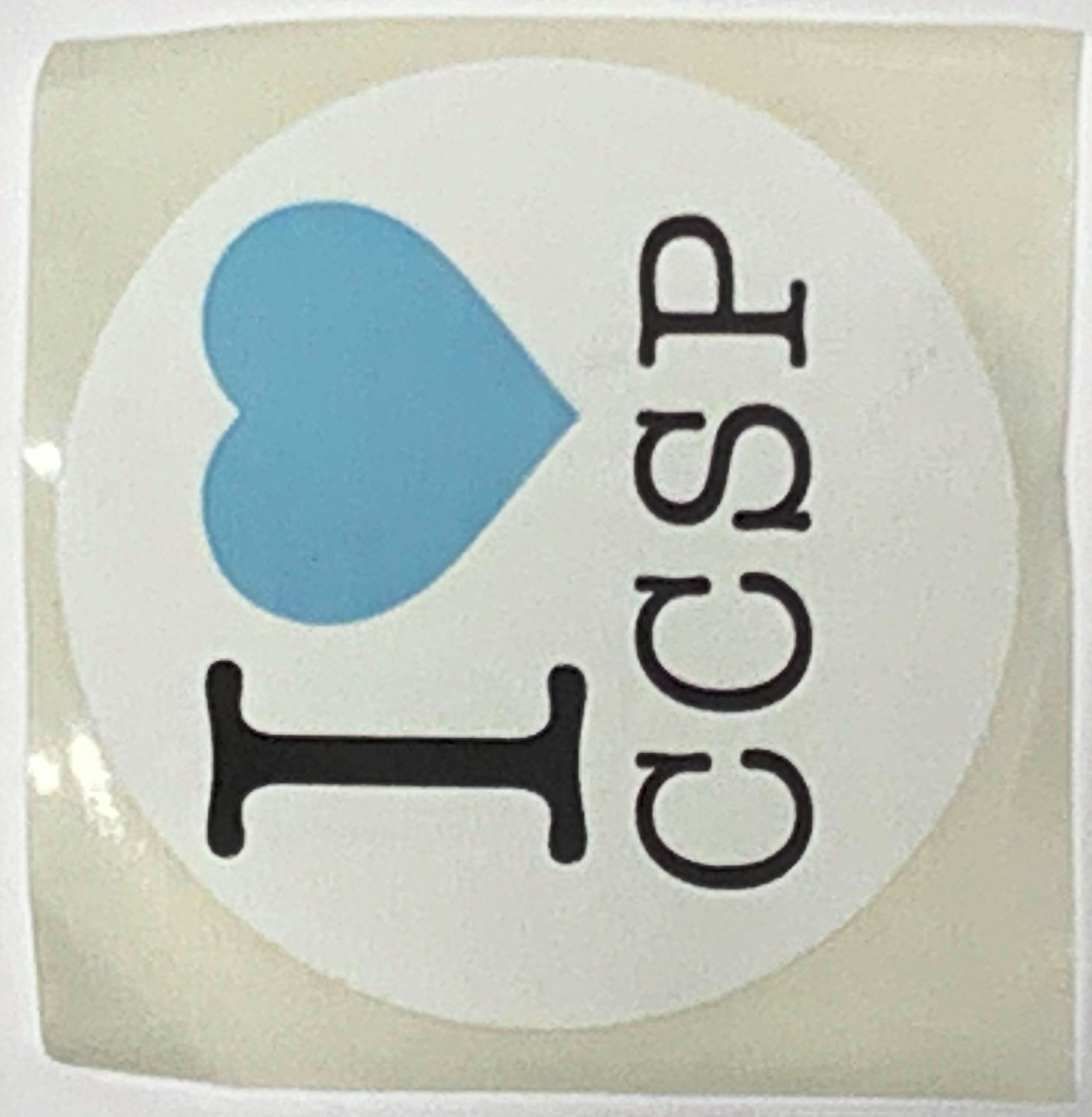 I Heart CCSP Sticker