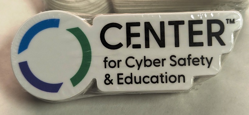 Sticker - Center for Cyber Safety & Education - Click Image to Close