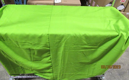 Lime Green Table Cloth (Plain) - Click Image to Close