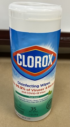 Clorox Disinfecting wipe