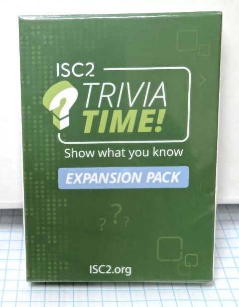 ISC2 Trivia Time Expansion Pack cards