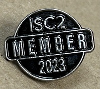 "ISC2 2023 Member" Pin