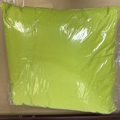 Plain Lime Green Pillow